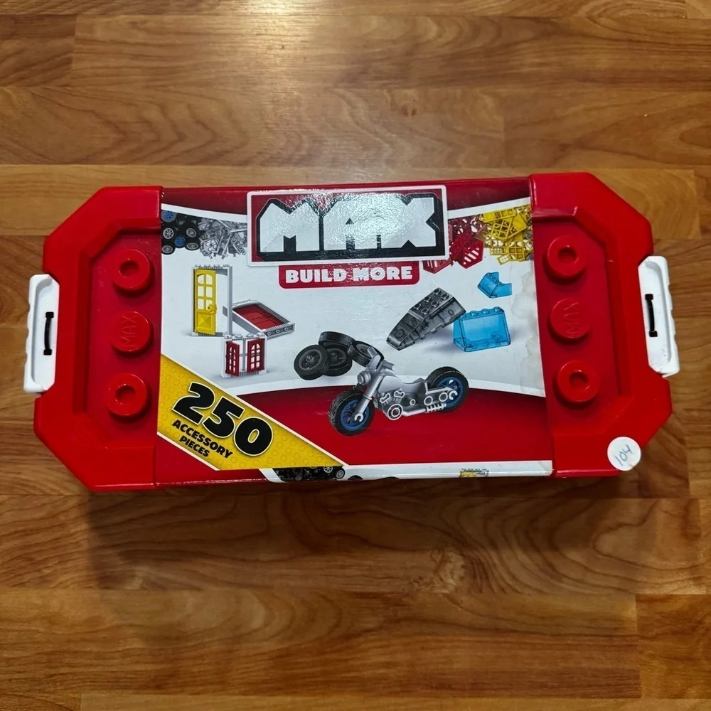 Zuru MAX Build More Wheels, Windows Doors Building Bricks Accessories 250 Pieces
